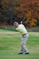 Golfer Recovered from Rotator Cuff Repair